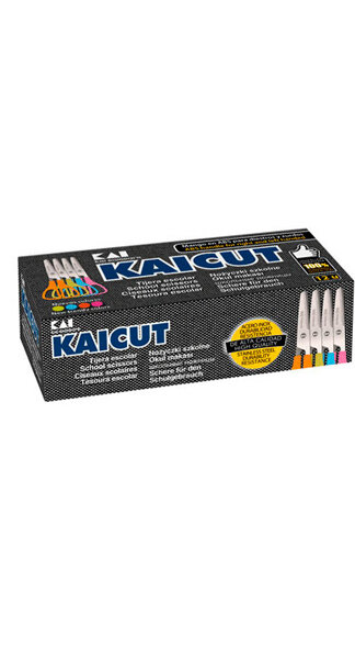 TIJERA ESCOLAR KAICUT-CAJA 12U