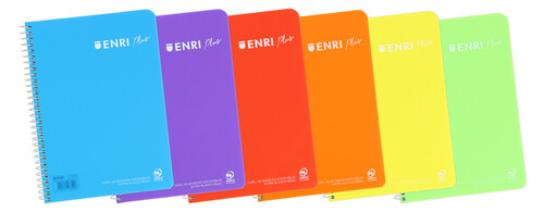 BLOCK A5 4X4 80H 90GR PP VIVOS ENRI PLUS - PACK 5