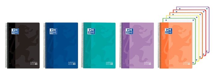 BLOCK A4+ 5X5 120H VIVOS T. PLASTICO TRANSLUCIDO - PACK 5