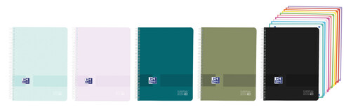 BLOCK A4+ 5X5 200H PP SURTIDO 10 COLORES BANDA - PACK 5U