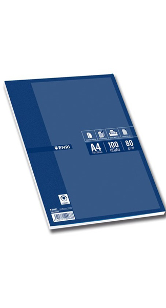 PAPEL A4 LISO 80GR 100H ENRI - CAJA 30U