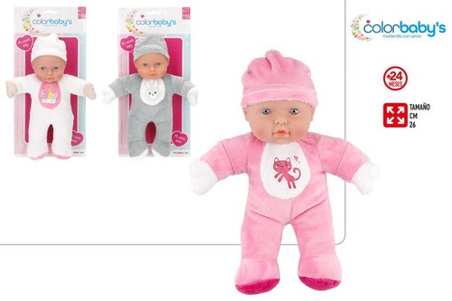 MU�ECO BLANDITO 26CM COLORES SURTIDOS +24M