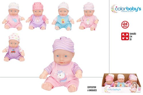 MU�ECO BEBE 20CM SURTIDOS - EXP. 6U