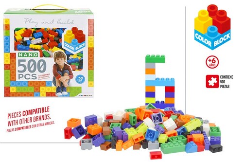 SET 500 BLOQUES COLORBLOCK