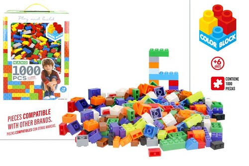 SET 1000 BLOQUES COLORBLOCK