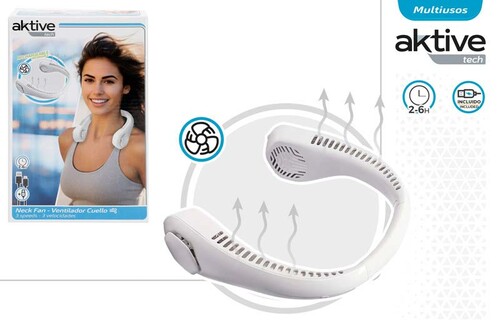 VENTILADOR CUELLO C/CARGADOR USB