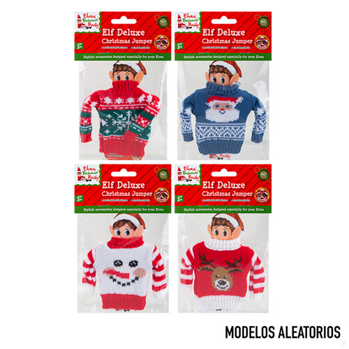 JERSEY NAVIDE�O ELFO TRAVIESO SURTIDOS