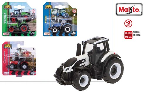 TRACTOR METAL MINI WORKS 4 MODELOS SURTIDOS BLISTER