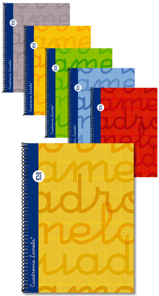 BLOCK LAMELA FOLIO 3MM 80H AZUL T.EXTRADURA-PACK 5U