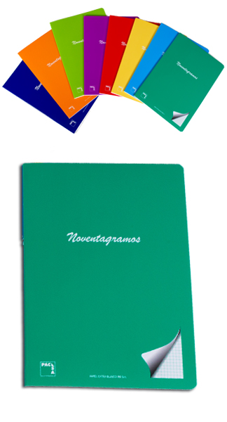 LIBRETA A4 PAUTA 3,5 48H 90GR PACK 6U-NOVENTAGRAMOS