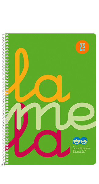 BLOCK LAMELA CUARTO 2,5MM VERDE PP 90GR-PACK 5U