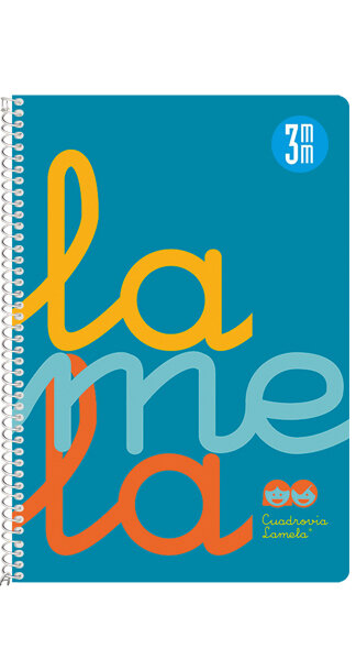 BLOCK LAMELA CUARTO 3MM AZUL PP 90GR-PACK 5U