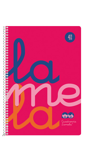 BLOCK LAMELA CUARTO 4MM ROSA PP 90GR-PACK 5U