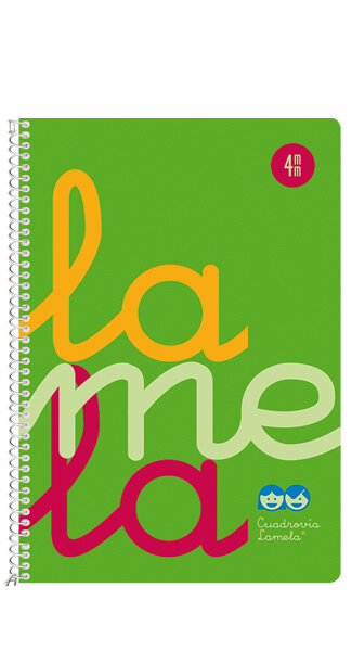 BLOCK LAMELA CUARTO 4MM VERDE PP 90GR-PACK 5U