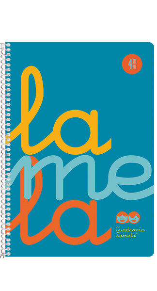 BLOCK LAMELA CUARTO 4MM AZUL PP 90GR-PACK 5U