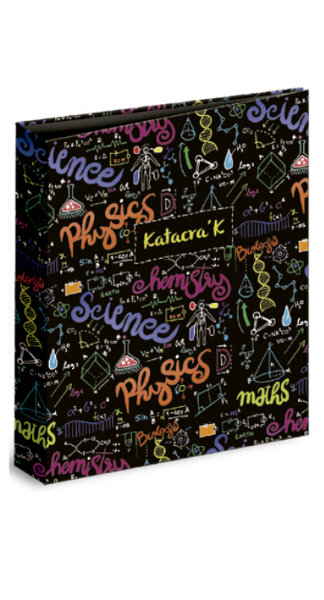 CARPETA GOMAS SOLAPAS KATACRAK MATHS MULTICOLOR