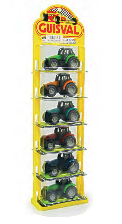 EXPOSITOR TRACTORES AGROTON 6 PIEZAS