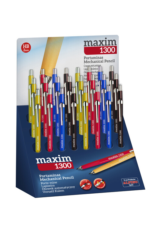 PORTAMINAS 2 MM HB MAXIM COLORES EXP.24U