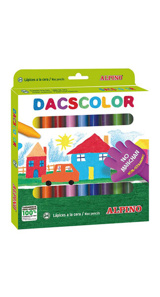 CERAS 24 COLORES DACSCOLOR CAJA