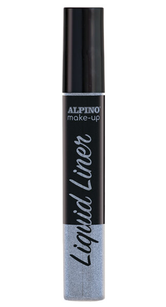 MAQUILLAJE LIQUIDO LINER PLATA 4U ESTUCHE