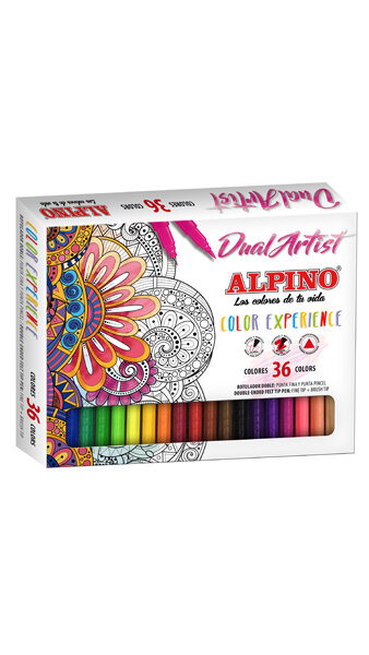 ROTU DOBLE PUNTA 36 COLORES ALPINO COLOR EXPERIENCE ESTUCHE