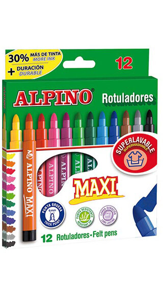 ROTU 12 COLORES ALPINO MAXI