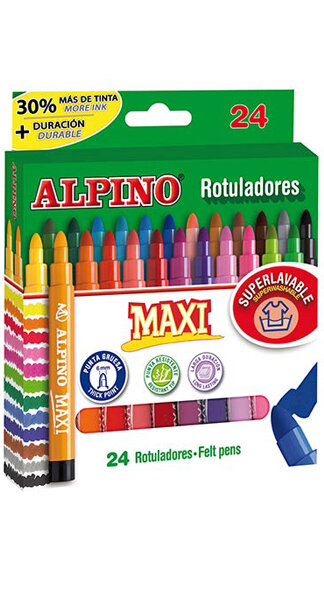ROTU 24 COLORES ALPINO MAXI
