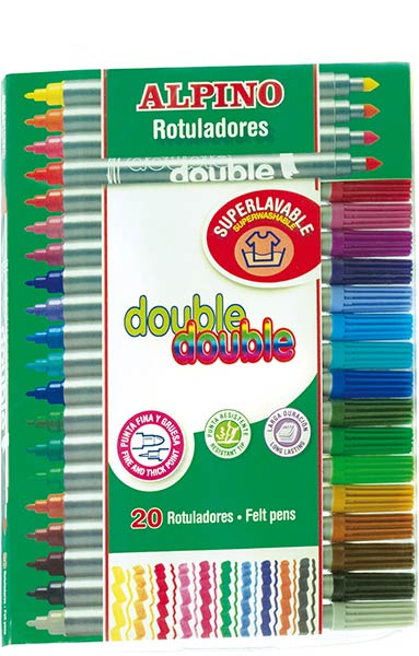ROTU DOBLE PUNTA 24 COLORES ALPINO DOUBLE