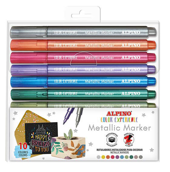 ROTU 10 COLORES METALICOS ALPINO COLOR EXPERIENCE
