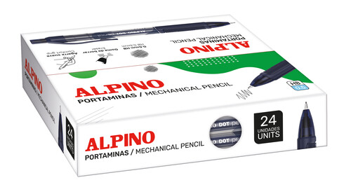 PORTAMINAS 05MM ALPINO DOT 24U CAJA