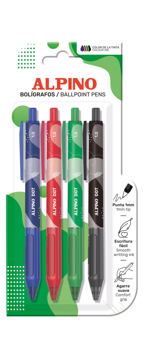 BLISTER BOLI ALPINO DOT 4 COLORES