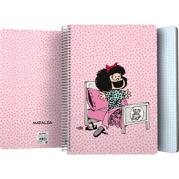 TAZA CERAMICA 330ML MAFALDA OSITO EN CAJA RECICLABLE