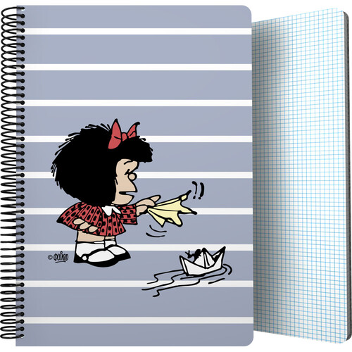 BLOCK FOLIO 4X4 80H PP MAFALDA BOAT