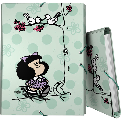 CARPETA GOMAS/SOLAPA FOLIO MAFALDA KISS