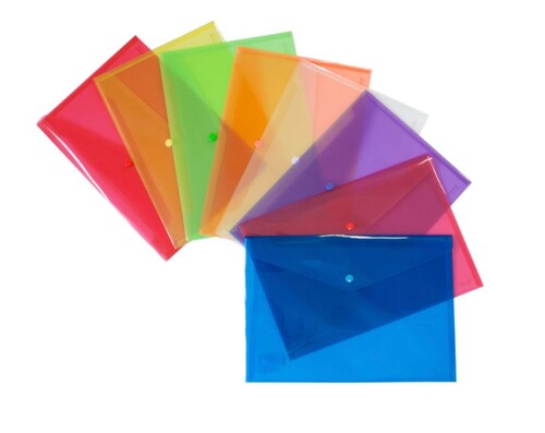 FUNDA BROCHE FOLIO NARANJA PACK 12U (XS)