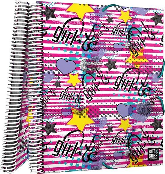 CARPETA 30 FUNDAS A4 MAXIPLAS GIRL BITS&BOTS