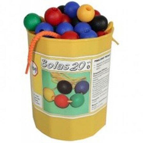 ENSARTABLES BOLAS 20?MM BOTE 100U Y CORDON