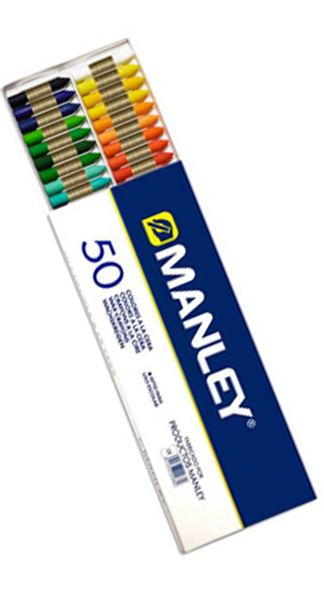 CERAS 50 UNIDADES MANLEY CAJA