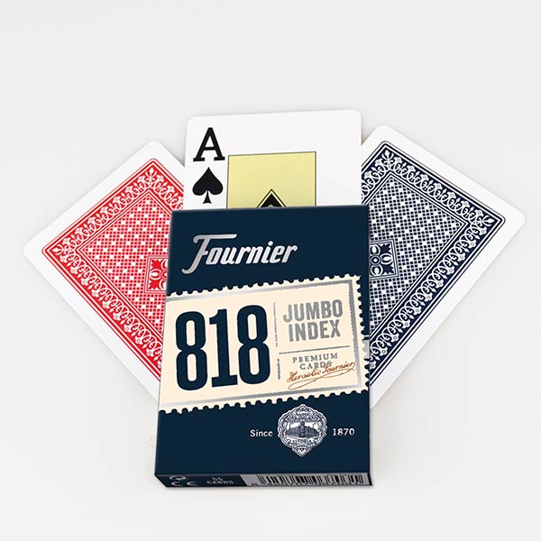 BARAJA POCKER 818 55 CARTAS ( POKER INGLES )