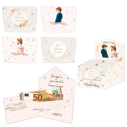 POSTAL + PUNTO LECTURA + BILLETERO COMUNION