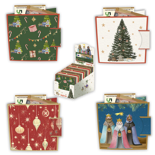 BILLETERO CARTERA NAVIDAD - CAJA 48U