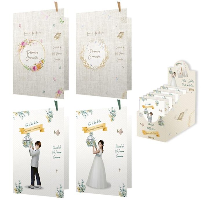 POSTAL NAVIDAD 3D CHRISTMAS SURTIDAS