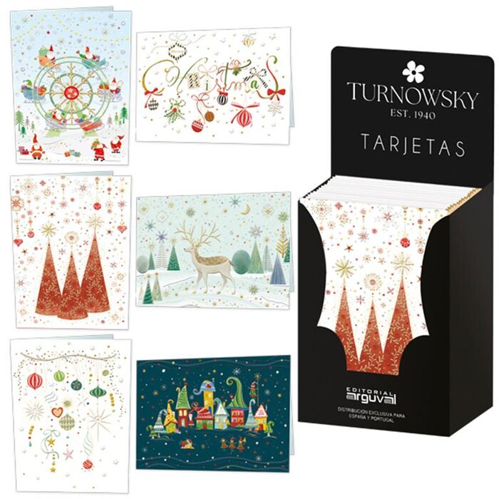 POSTAL NAVIDAD TURNOWSKY J CHRISTMAS - EXPOSITOR 48U