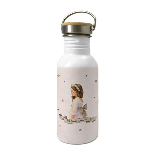 BOTELLA METALICA 500ML MI PRIMERA COMUNION NI�A