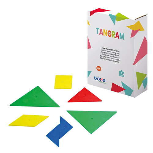 TANGRAM 7 PIEZAS FORMAS Y COLORES SURTIDOS