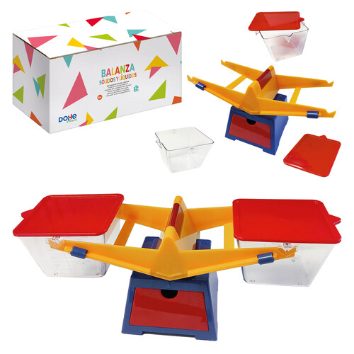 BALANZA SOLIDOS Y LIQUIDOS C/ CUBETAS DE PLASTICO C/ TAPA