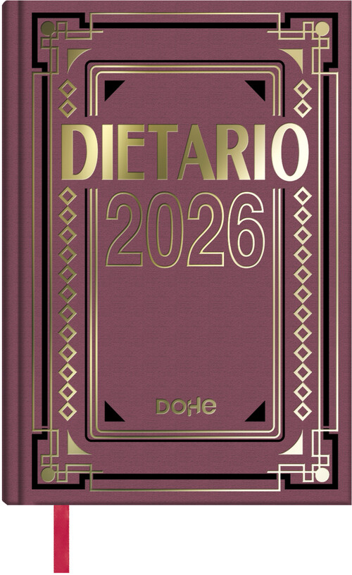 DIETARIO 2026 CUARTO DP SURTIDOS DOHE (15X21CM)