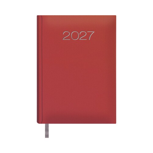 AGENDA A�O 2027 14X20 CM DP LISBOA ROJO
