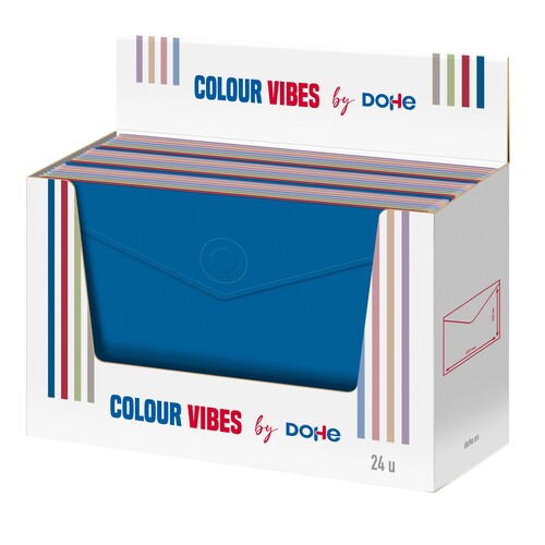 FUNDA CIERRE MAGNETICO FOLIO PP COLORES VIVOS - 24U EXP.