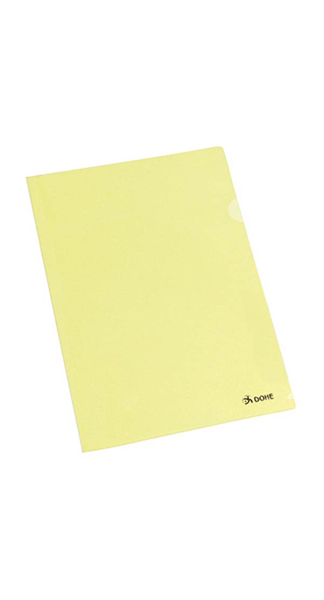 DOSSIER U�ERO A4 AMARILLO PACK 8U ( 180 MICRAS )